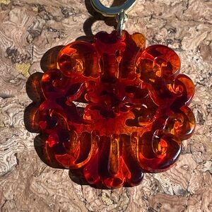 ZENZII Gold & Amber India Pendant Necklace